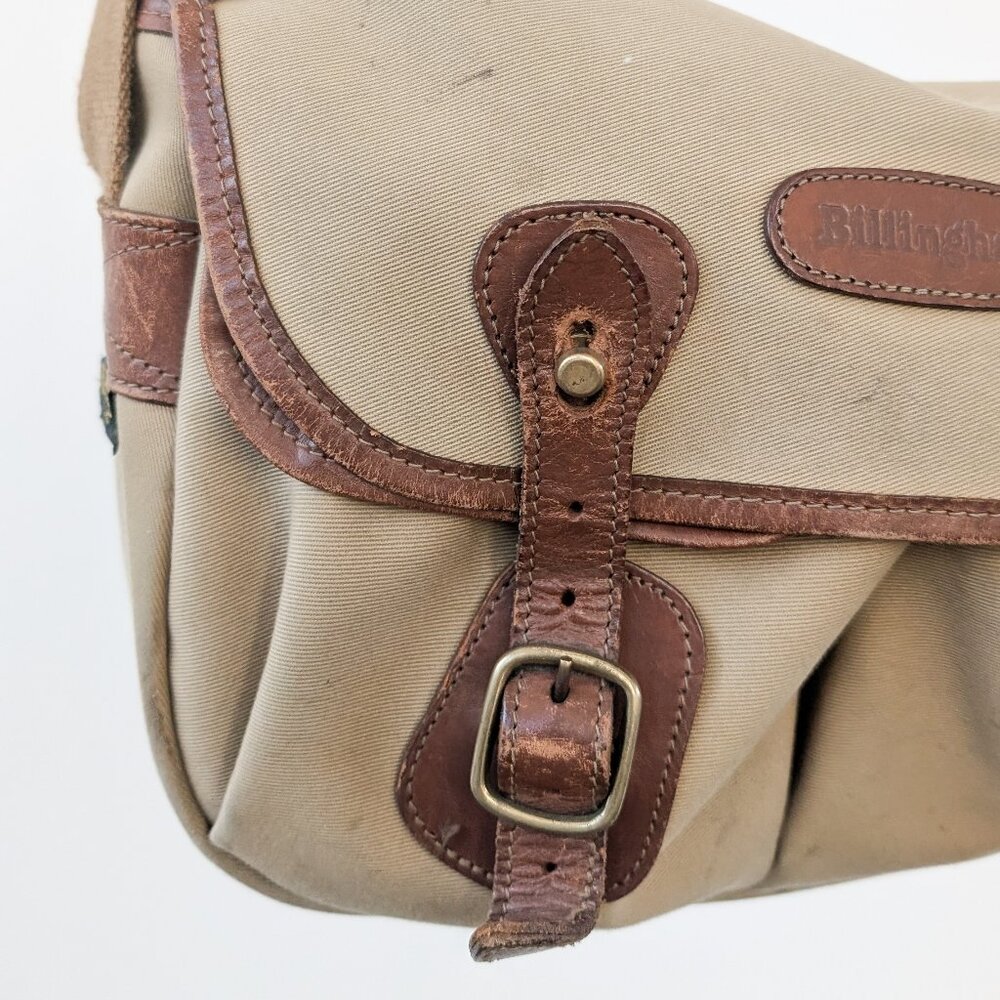Billingham Hadley Small Camera Bag – Khaki Canvas & Leather – Made in England - Picture 8 of 15